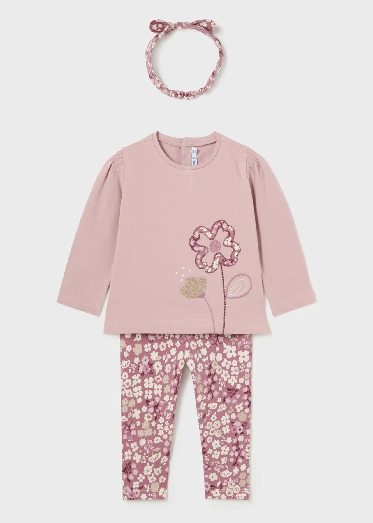 Mayoral Baby 3 Piece Floral Set