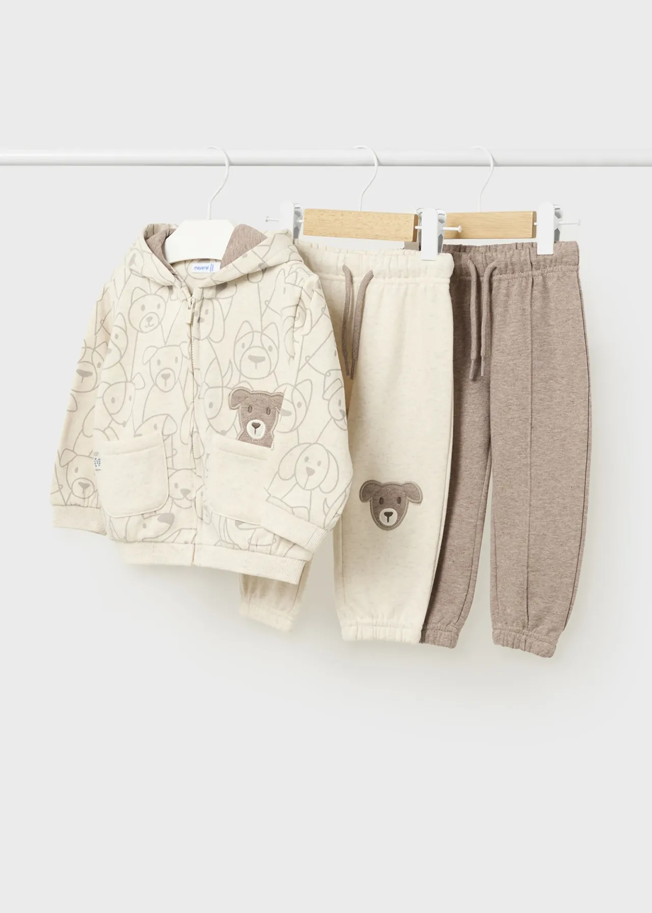 BOY Mayoral Baby 3 Piece Puppy Tracksuit