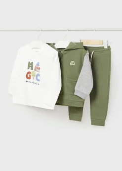 BOY Mayoral Baby 3 Piece Teddy Tracksuit