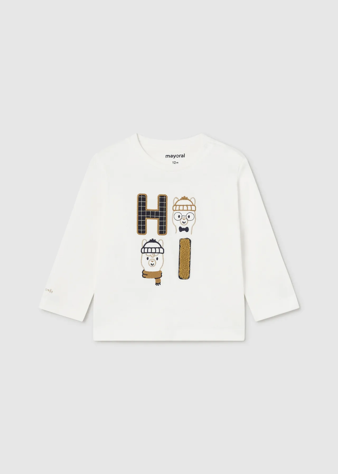 BOY Mayoral Baby Alpaca T-Shirt