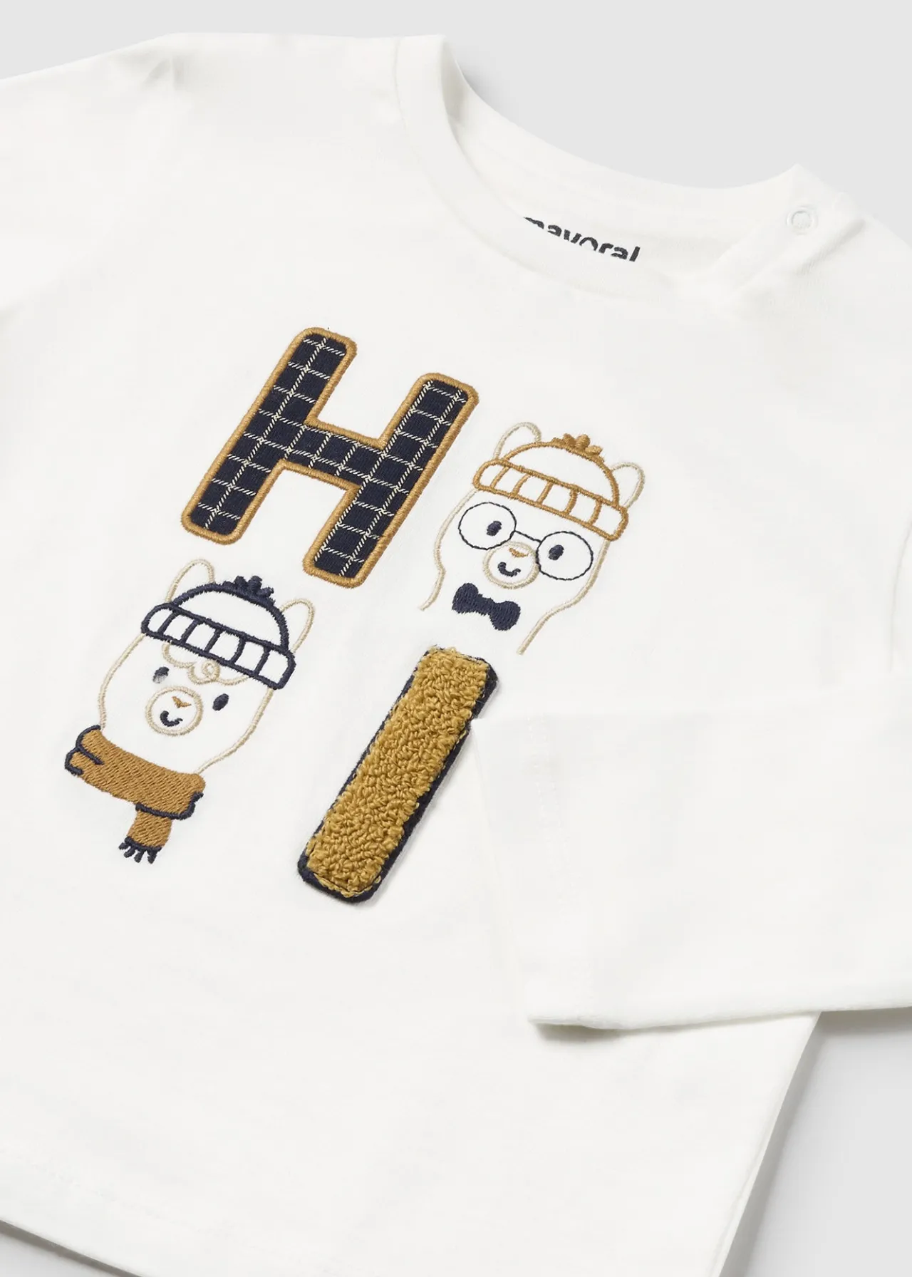 BOY Mayoral Baby Alpaca T-Shirt