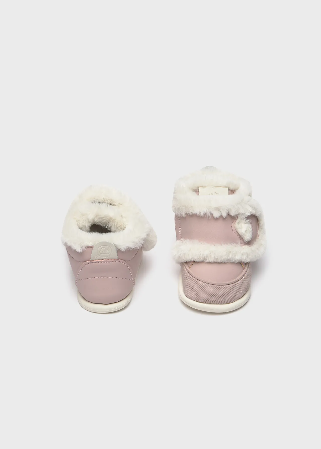 Mayoral Baby Barefoot Fur Lined Ankle Boots