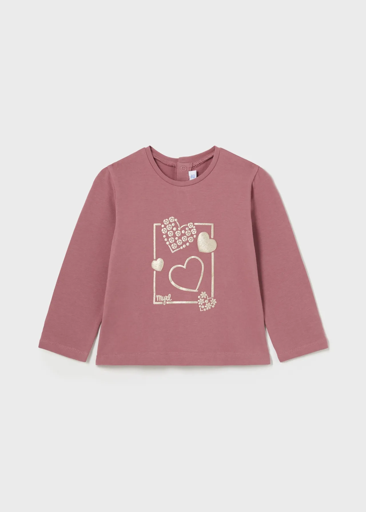 Mayoral Baby Basic Heart T-Shirt