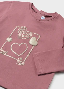 Mayoral Baby Basic Heart T-Shirt