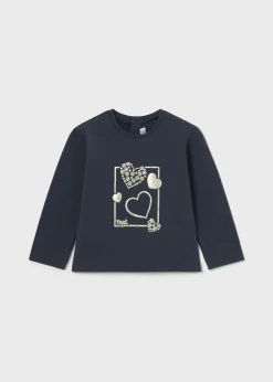 Mayoral Baby Basic Heart T-Shirt