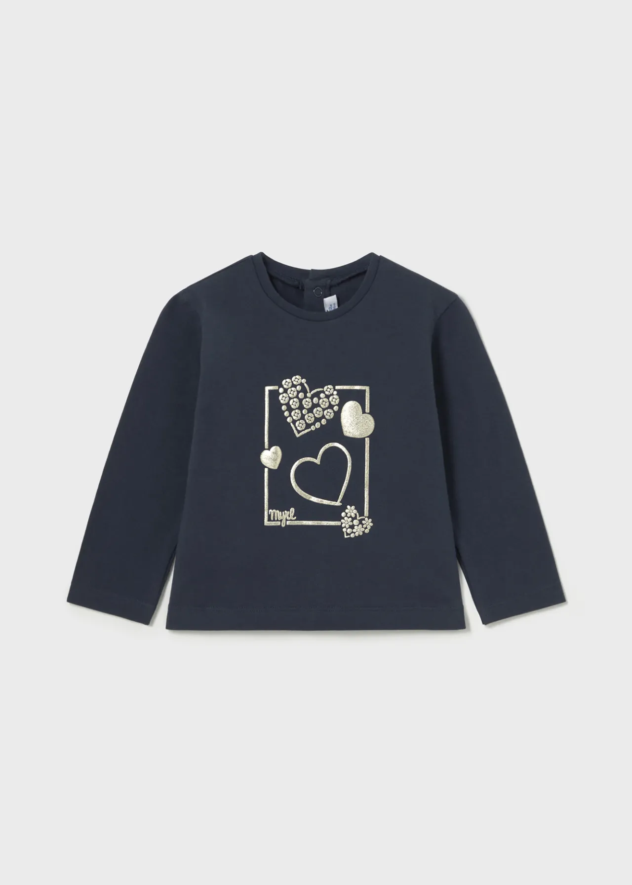 Mayoral Baby Basic Heart T-Shirt