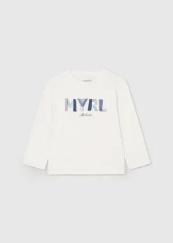 BOY Mayoral Baby Basic Letters T-Shirt
