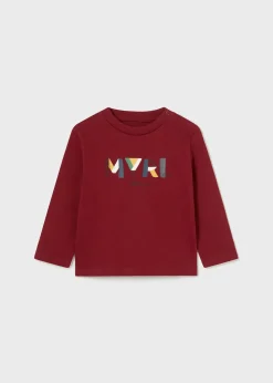 BOY Mayoral Baby Basic Letters T-Shirt