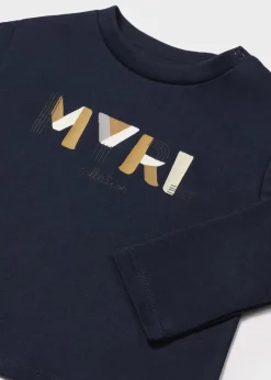 BOY Mayoral Baby Basic Letters T-Shirt