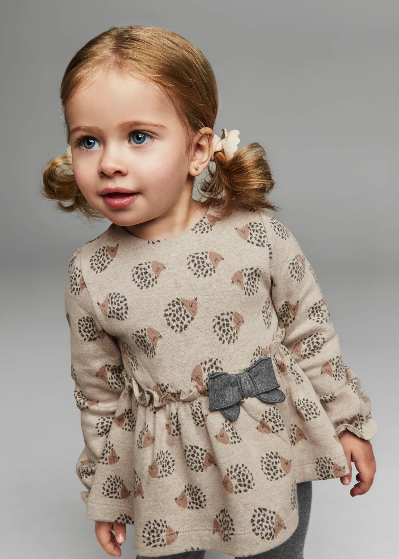 Mayoral Baby Bow Sweater and Leggings Set
