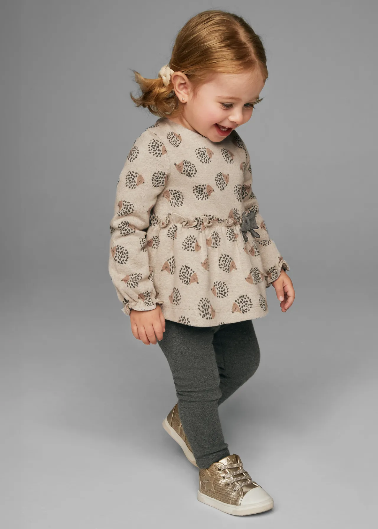 Mayoral Baby Bow Sweater and Leggings Set