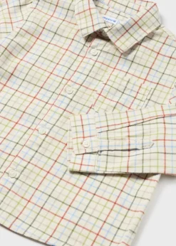 BOY Mayoral Baby Check Shirt