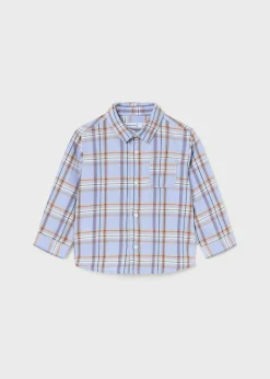 BOY Mayoral Baby Check Shirt