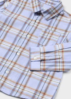BOY Mayoral Baby Check Shirt