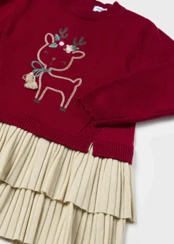 Mayoral Baby Combined Knit Dress