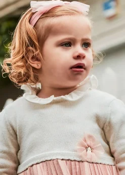 Mayoral Baby Combined Pleated Dress
