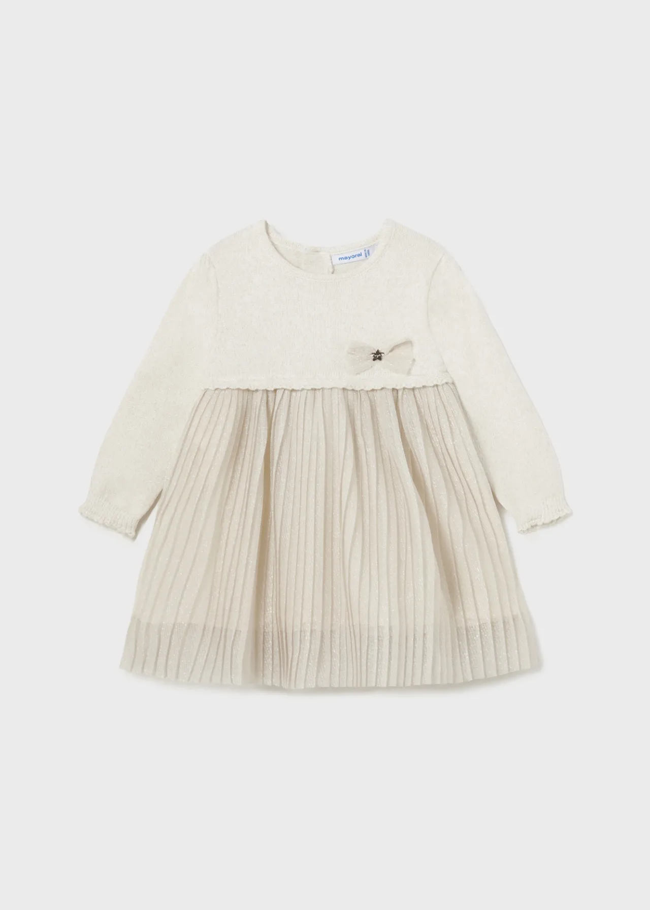Mayoral Baby Combined Pleated Dress