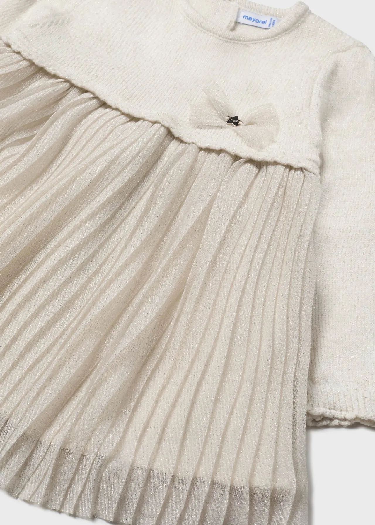 Mayoral Baby Combined Pleated Dress