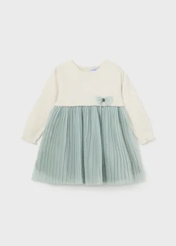 Mayoral Baby Combined Pleated Dress