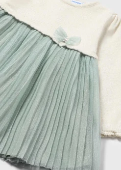 Mayoral Baby Combined Pleated Dress