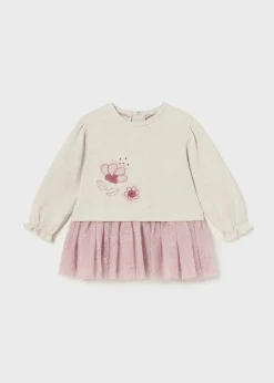 Mayoral Baby Combined Tulle Dress