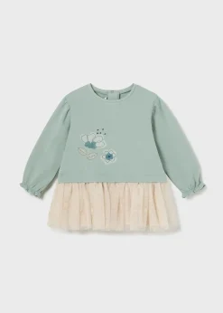 Mayoral Baby Combined Tulle Dress