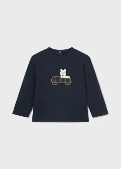 BOY Mayoral Baby Elbow Patch T-Shirt