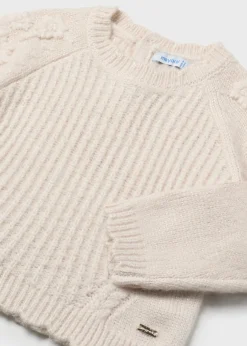 Mayoral Baby Embroidered Flowers Sweater