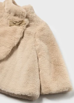 Mayoral Baby Faux Fur Coat