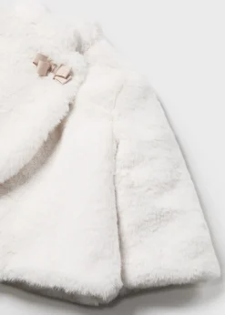 Mayoral Baby Faux Fur Coat
