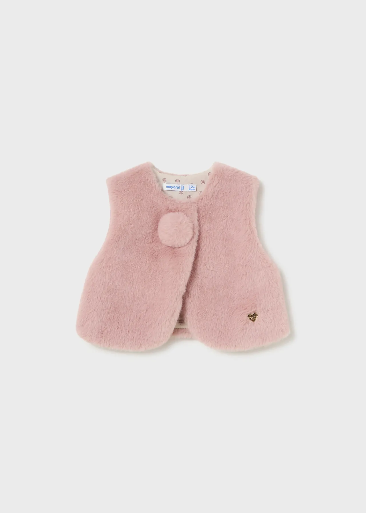 Mayoral Baby Faux Fur Vest