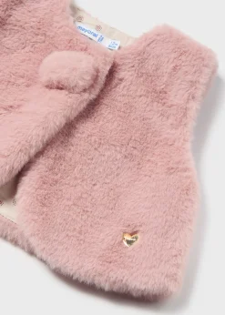 Mayoral Baby Faux Fur Vest