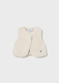 Mayoral Baby Faux Fur Vest