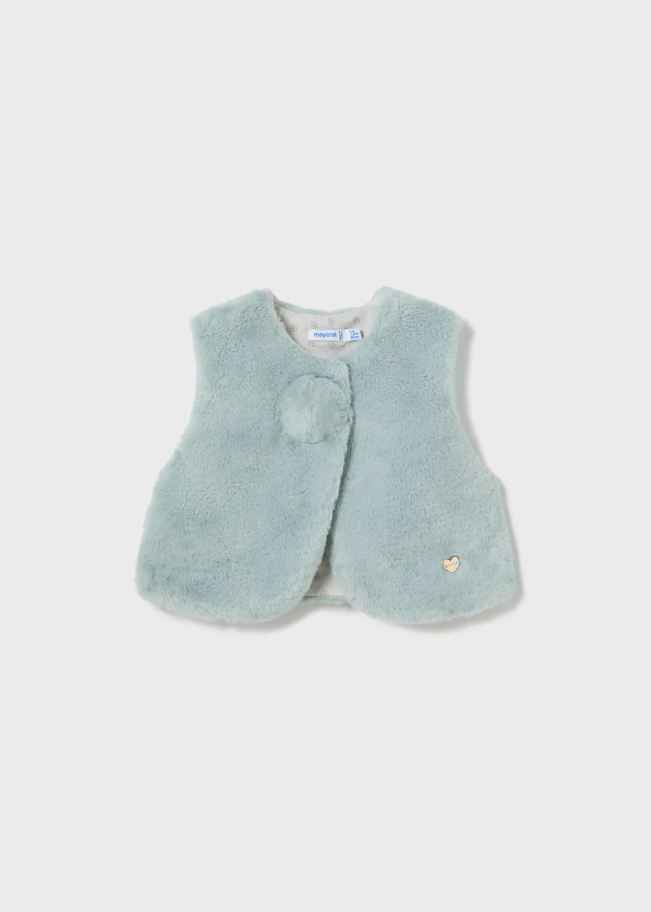 Mayoral Baby Faux Fur Vest