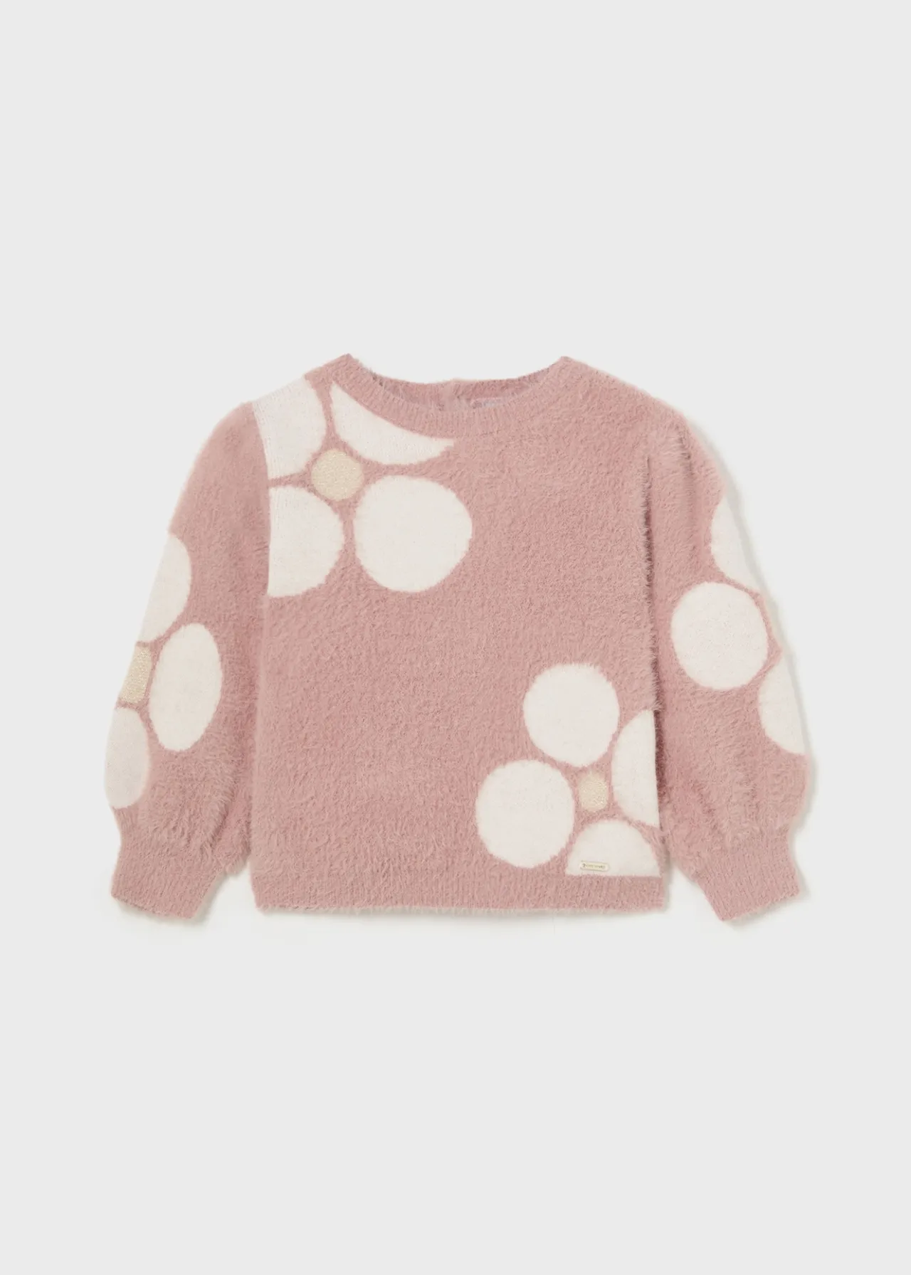 Mayoral Baby Flower Jacquard Sweater