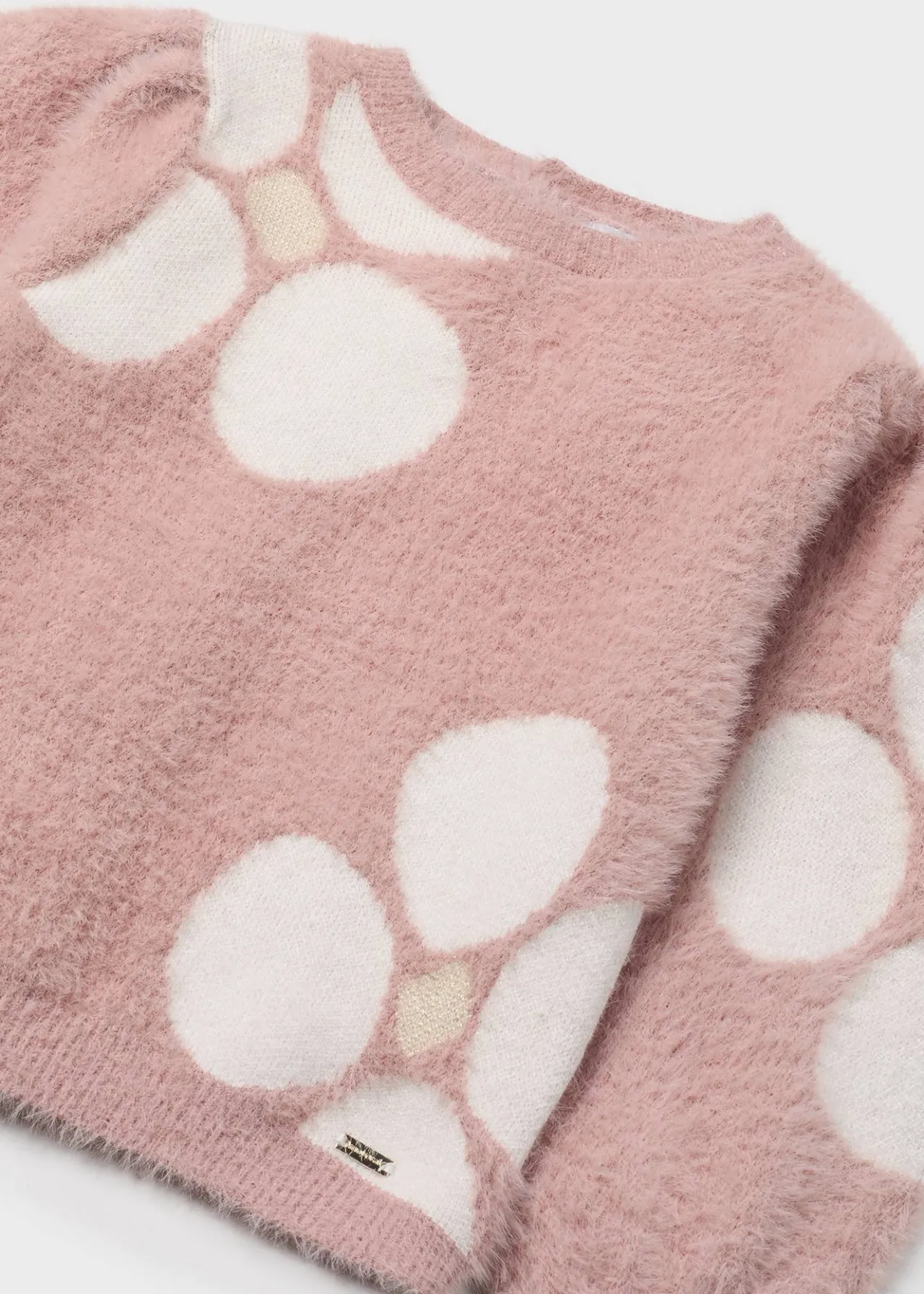 Mayoral Baby Flower Jacquard Sweater