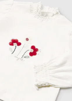 Mayoral Baby Flower Turtleneck