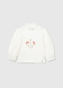 Mayoral Baby Flower Turtleneck