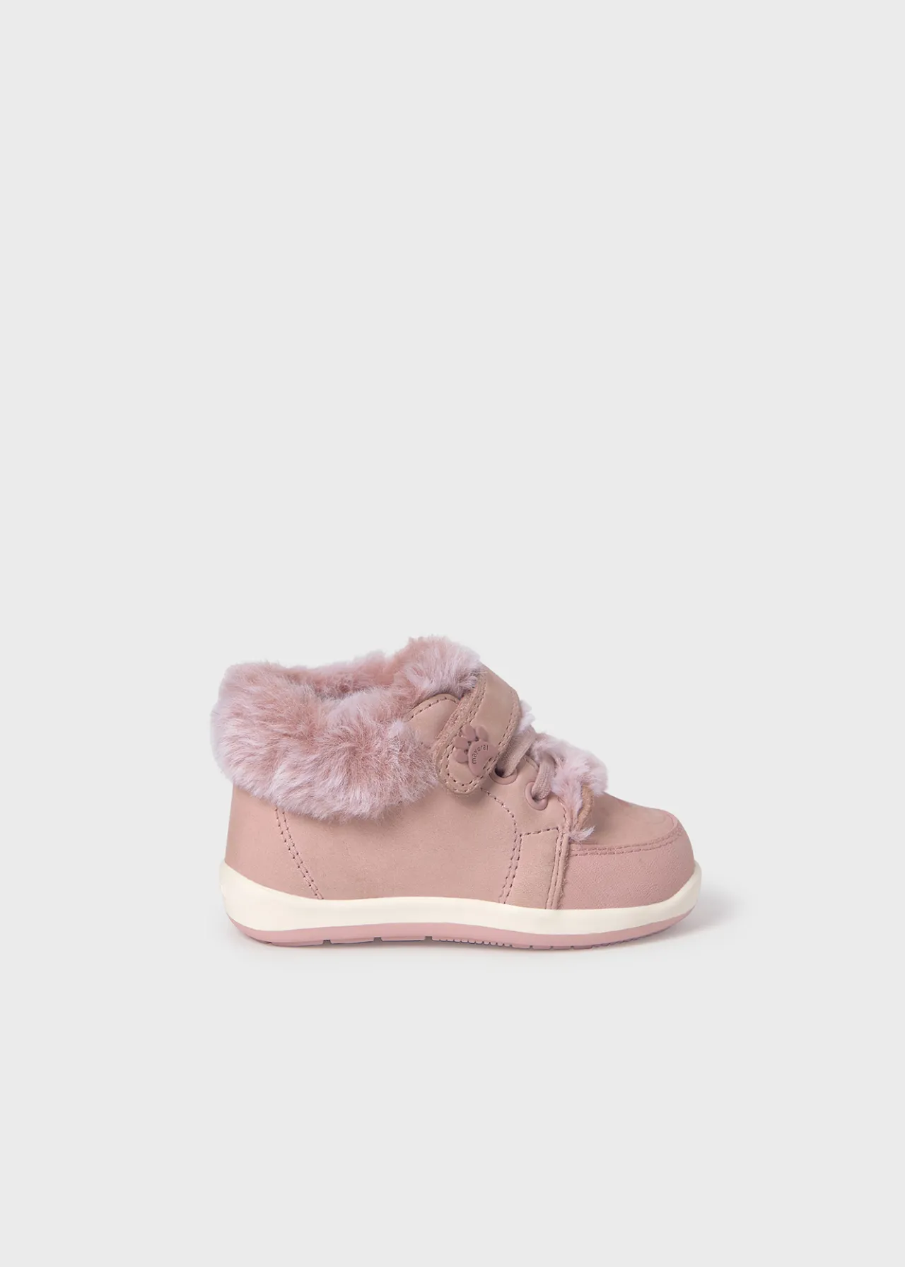 Mayoral Baby Fur Detail Bear Boots