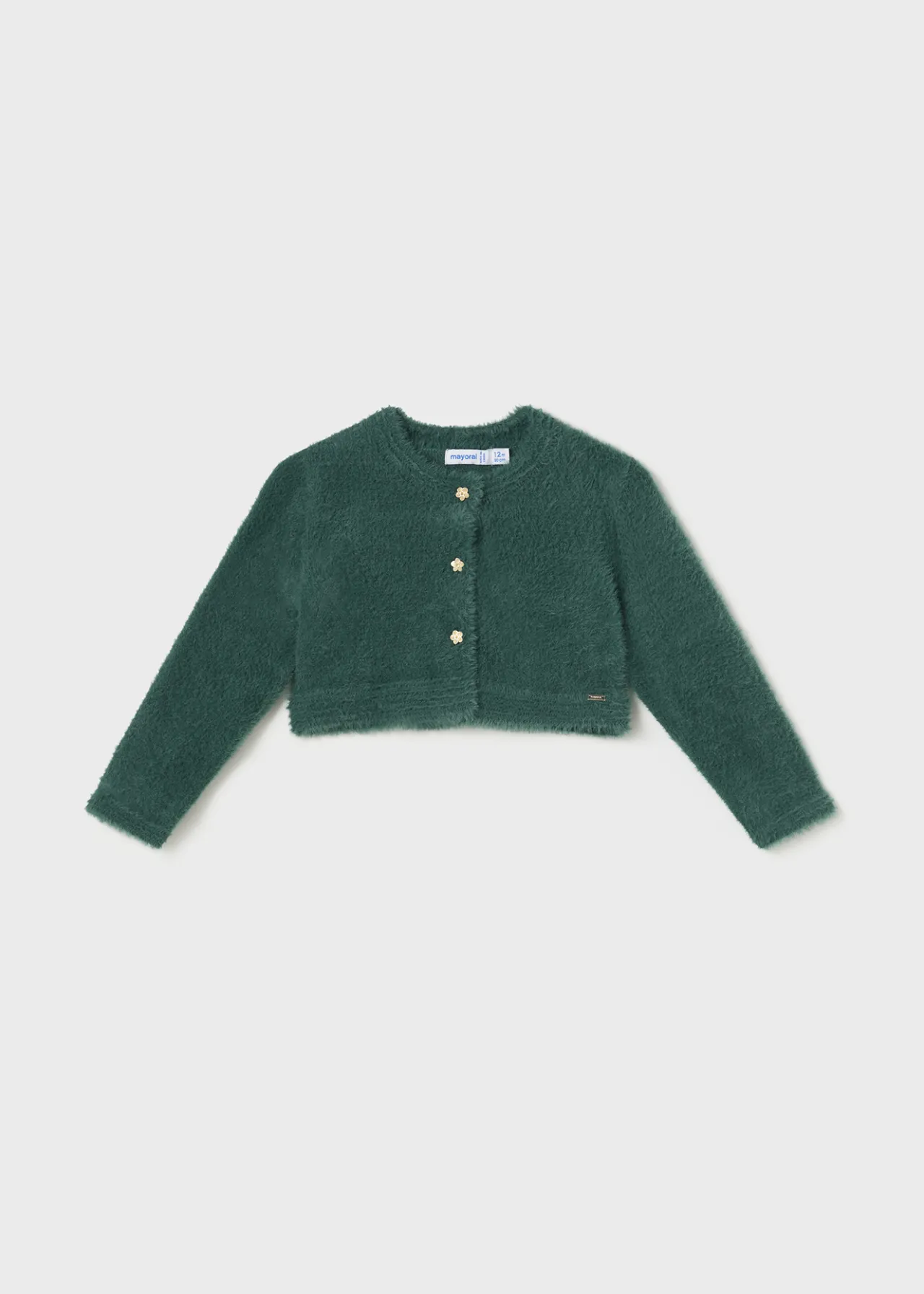 Mayoral Baby Fur Knit Cardigan