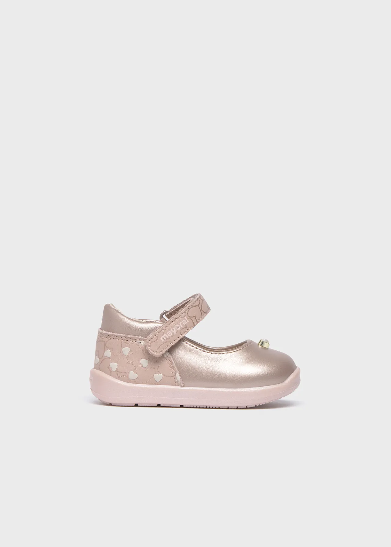Mayoral Baby Heart Mary Janes