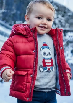BOY Mayoral Baby Intarsia Embroidered Sweater