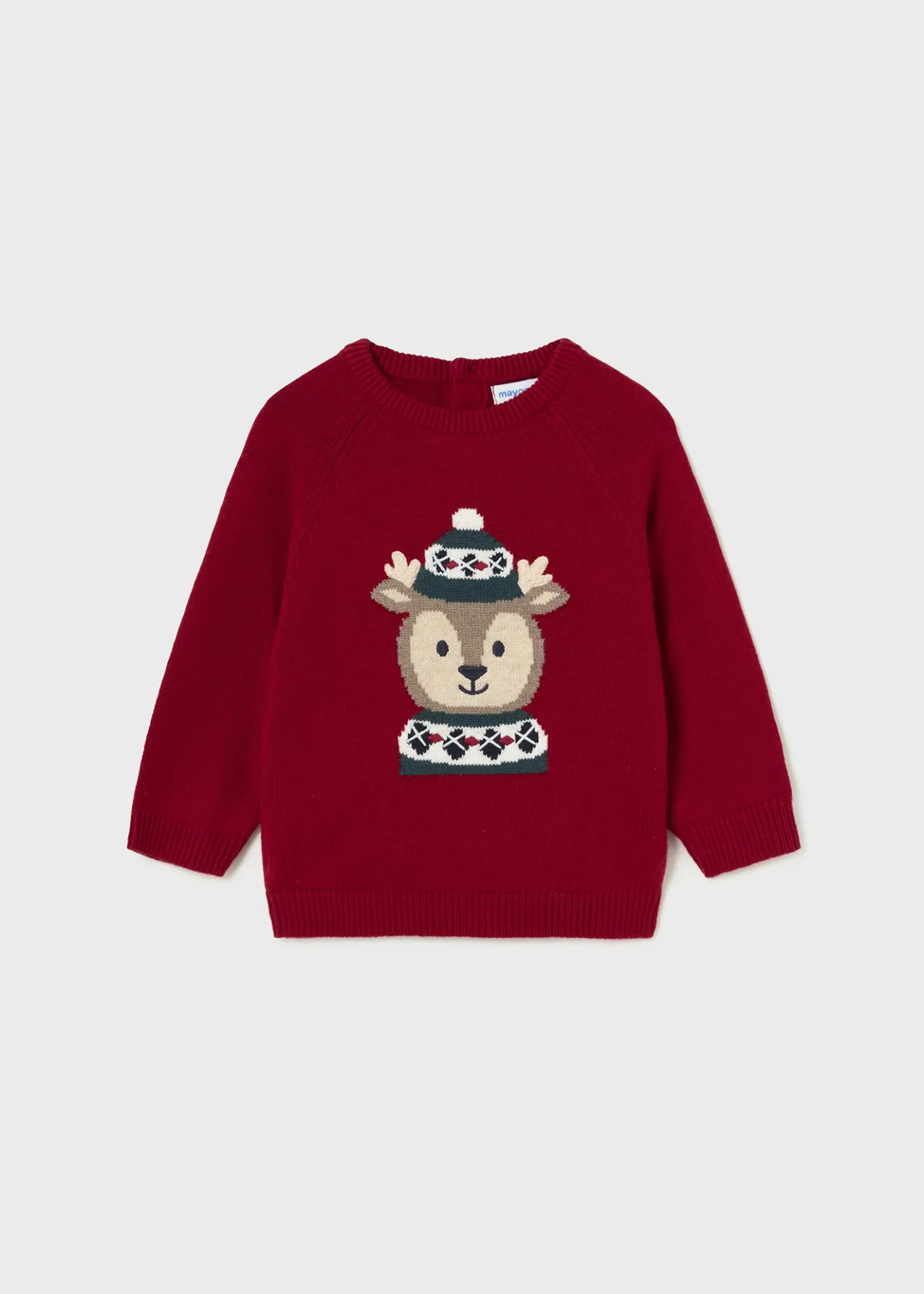 BOY Mayoral Baby Intarsia Motif Sweater