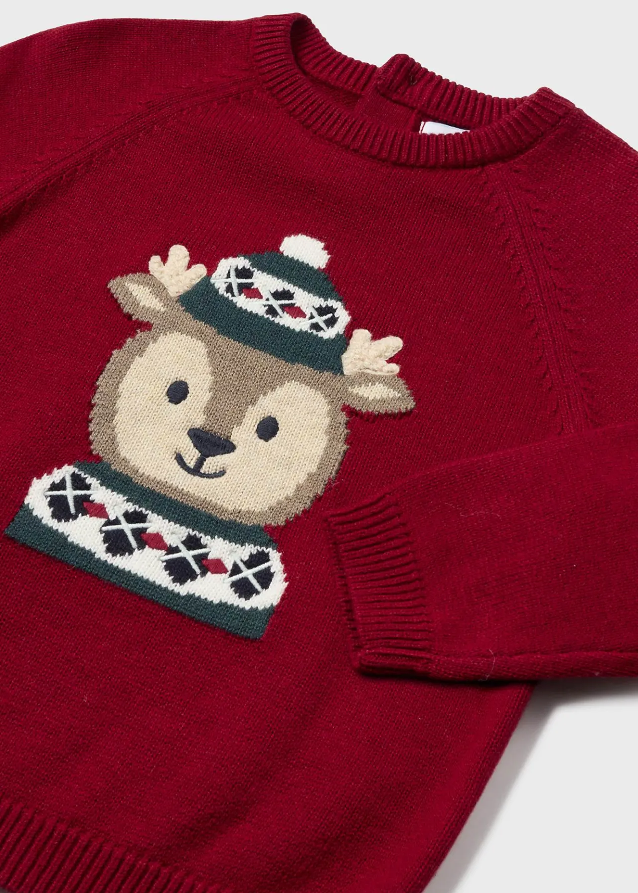 BOY Mayoral Baby Intarsia Motif Sweater