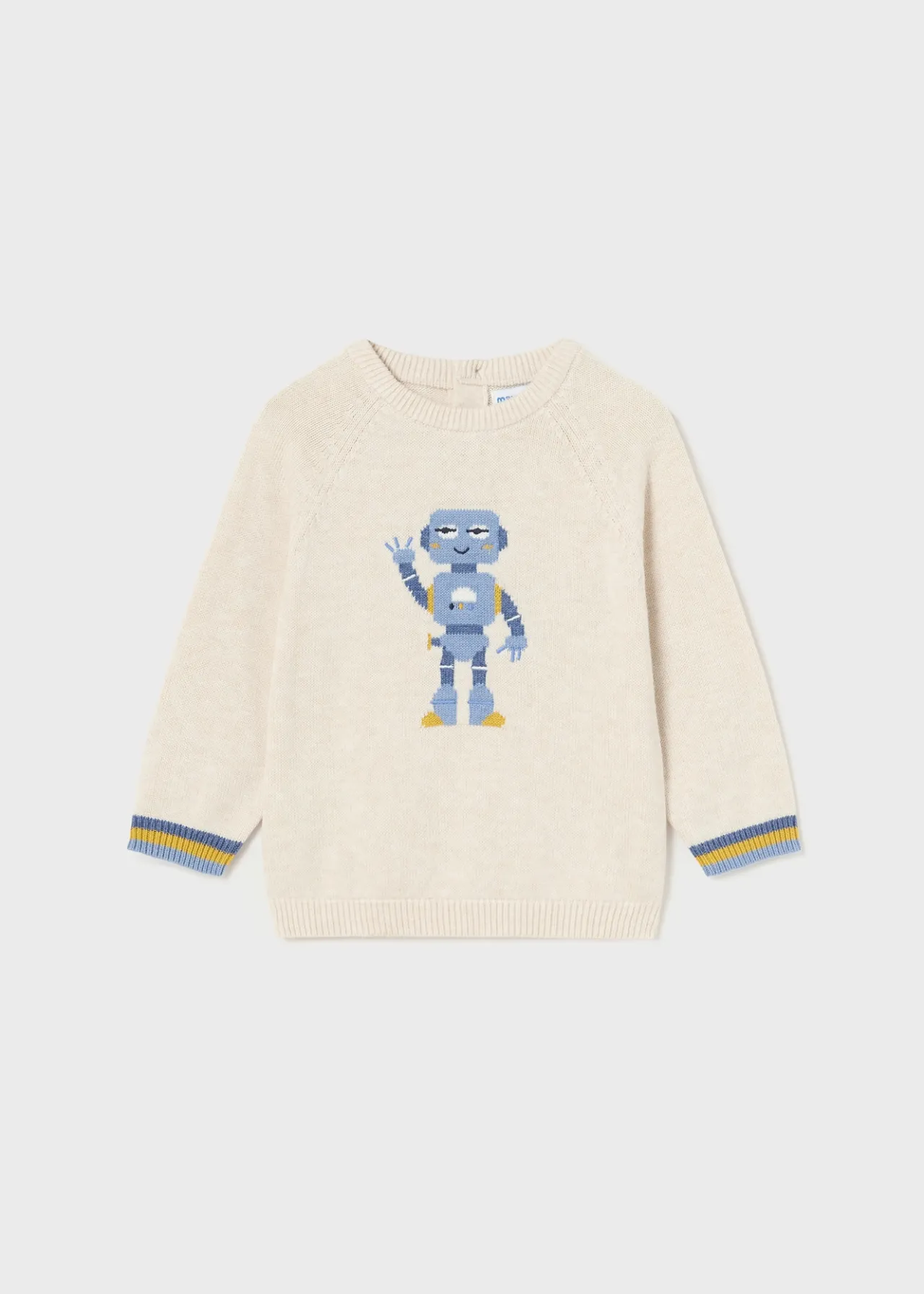 BOY Mayoral Baby Intarsia Motif Sweater