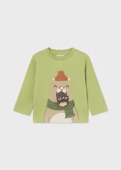 BOY Mayoral Baby Interactive Bear T-Shirt