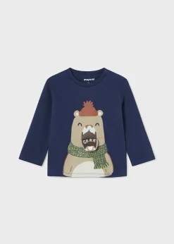 BOY Mayoral Baby Interactive Bear T-Shirt