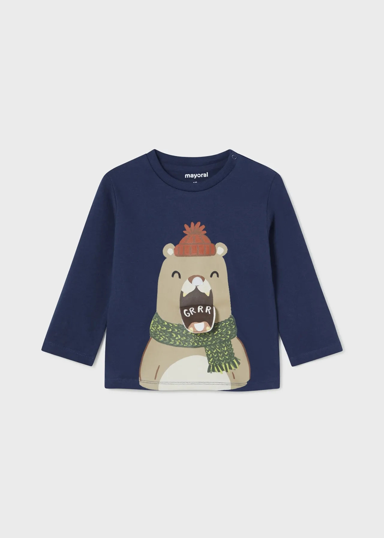BOY Mayoral Baby Interactive Bear T-Shirt