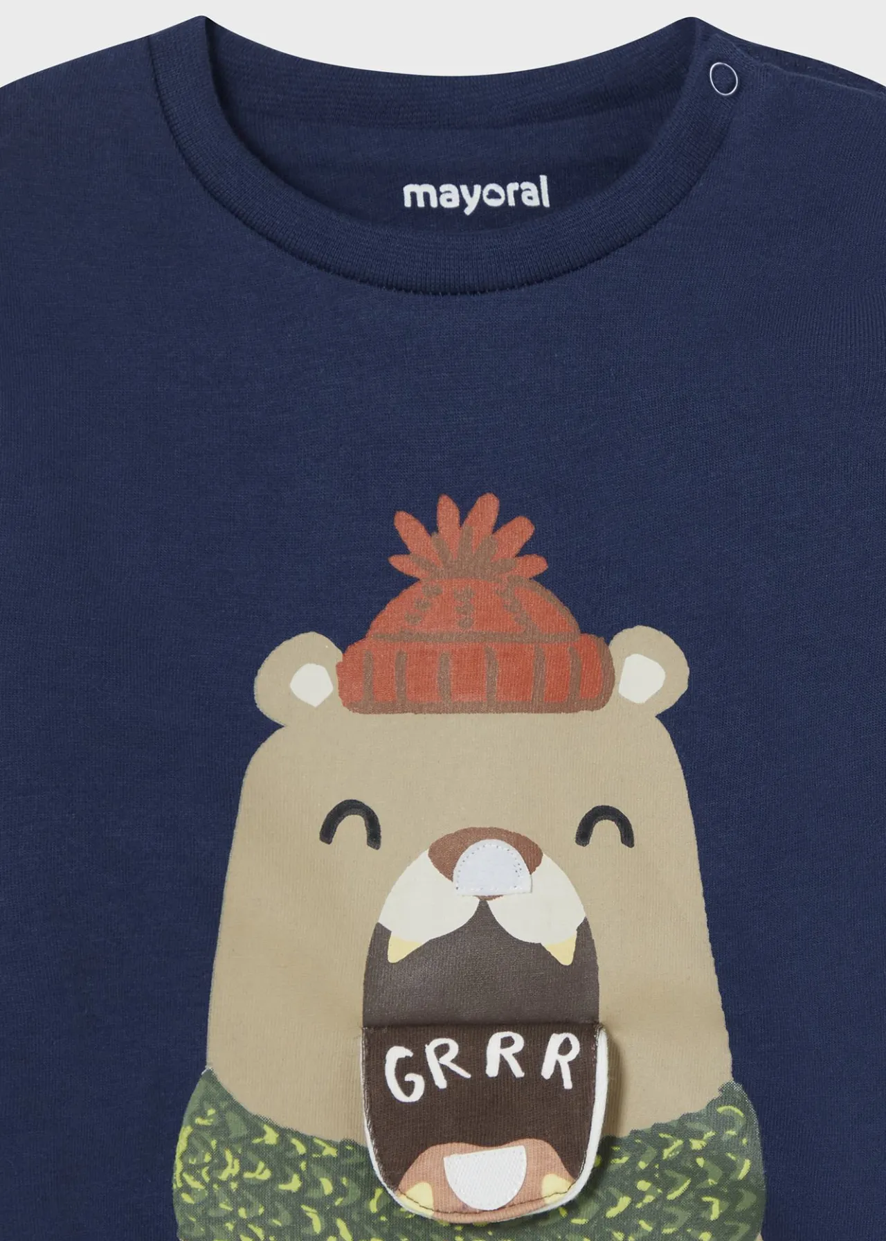 BOY Mayoral Baby Interactive Bear T-Shirt