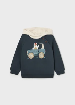 BOY Mayoral Baby Interactive Car Hoodie